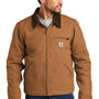 Carhartt Mens Detroit Duck Wind & Water Resistant Full Zip Jacket - Carhartt Brown