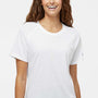 Adidas Womens Short Sleeve Crewneck T-Shirt - White