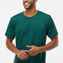 Oakley Mens Team Issue Hydrolix Short Sleeve Crewneck T-Shirt - Team Fir Green