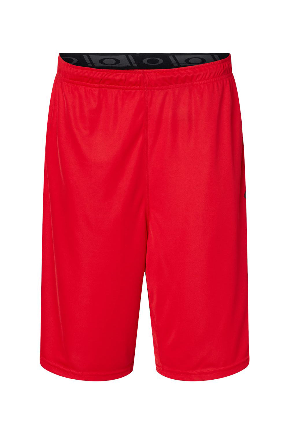Oakley FOA402995 Mens Team Issue Hydrolix Shorts w/ Pockets Team Red Flat Front