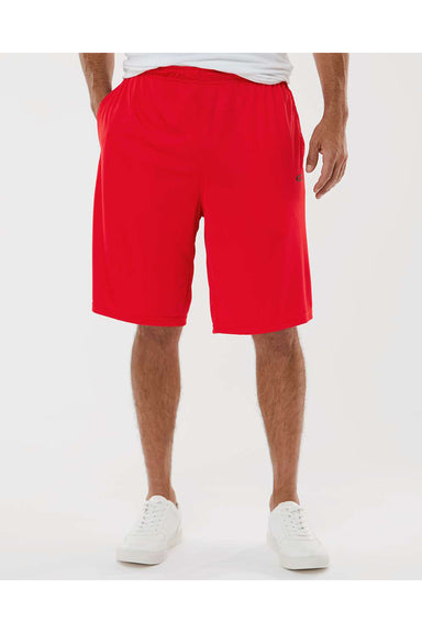 Oakley FOA402995 Mens Team Issue Hydrolix Shorts w/ Pockets Team Red Model Front