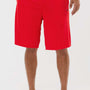 Oakley Mens Team Issue Hydrolix Shorts w/ Pockets - Team Red - Closeout