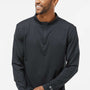 Oakley Mens Team Issue Podium 1/4 Zip Sweatshirt - Blackout