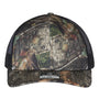 Richardson Hats Mens Printed Snapback Trucker Hat - Mossy Oak Country DNA/Black