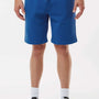 Independent Trading Company Mens Fleece Shorts w/ Pockets - Royal Blue - Closeout