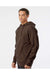 Independent Trading Co. SS4500 Mens Hooded Sweatshirt Hoodie Brown Model Side