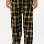 Boxercraft Mens Harley Flannel Pants w/ Pockets - Black/Gold