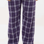 Boxercraft Mens Harley Flannel Pants w/ Pockets - Purple/White