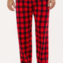 Boxercraft Mens Harley Flannel Pants w/ Pockets - Red/Black Buffalo