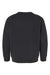 LAT 2225 Youth Elevated Fleece Crewneck Sweatshirt Black Flat Back