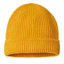 Atlantis Hats Unisex Sustainable Finish Edge Cuffed Beanie - Mustard Yellow - Closeout