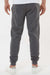 Augusta Sportswear 6868 Mens Eco Revive 3 Season Fleece Jogger Sweatpants w/ Pockets Heather Carbon Grey Model Back