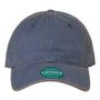 Legacy Mens Old Favorite Solid Twill Snapback Hat - Blue - NEW