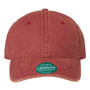 Legacy Mens Old Favorite Solid Twill Snapback Hat - Cardinal Red - NEW