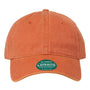 Legacy Mens Old Favorite Solid Twill Snapback Hat - Orange - NEW