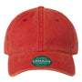 Legacy Mens Old Favorite Solid Twill Snapback Hat - Scarlet Red - NEW