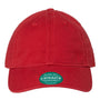 Legacy Mens Relaxed Twill Adjustable Dad Hat - Scarlet Red - NEW