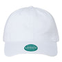 Legacy Mens Relaxed Twill Adjustable Dad Hat - White - NEW