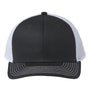 The Game Hats Mens Everyday Snapback Trucker Hat - Black/White