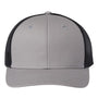 The Game Hats Mens Everyday Snapback Trucker Hat - Grey/Black
