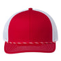 The Game Hats Mens Everyday Rope Snapback Trucker Hat - Red/White