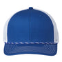 The Game Hats Mens Everyday Rope Snapback Trucker Hat - Royal Blue/White