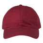 The Game Hats Mens Ultralight Twill Adjustable Hat - Brick Red - Closeout