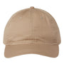 The Game Hats Mens Ultralight Twill Adjustable Hat - Tan - Closeout
