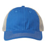 The Game Hats Mens Soft Snapback Trucker Hat - LA Blue/Khaki - Closeout