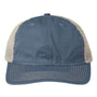 The Game Mens Soft Snapback Trucker Hat - Marine Blue/Khaki - NEW