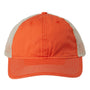 The Game Mens Soft Snapback Trucker Hat - Orange/Khaki - NEW