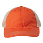 The Game Hats Mens Soft Snapback Trucker Hat - Orange/Khaki - Closeout