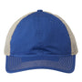 The Game Hats Mens Soft Snapback Trucker Hat - Royal Blue/Khaki - Closeout