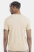 Alternative 1270 Mens Botanical Dye Short Sleeve Crewneck T-Shirt Heather Pale Turmeric Yellow Model Back