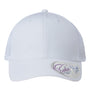 Infinity Her Hats Womens Modern Moisture Wicking Snapback Trucker Hat - White
