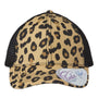 Infinity Her Hats Womens Modern Moisture Wicking Snapback Trucker Hat - Leopard/Black