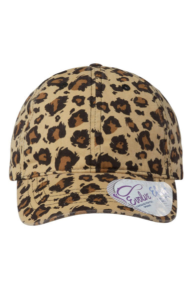 Infinity Her HATTIE Womens Garment Washed Fashion Print Hat Leopard Flat Front