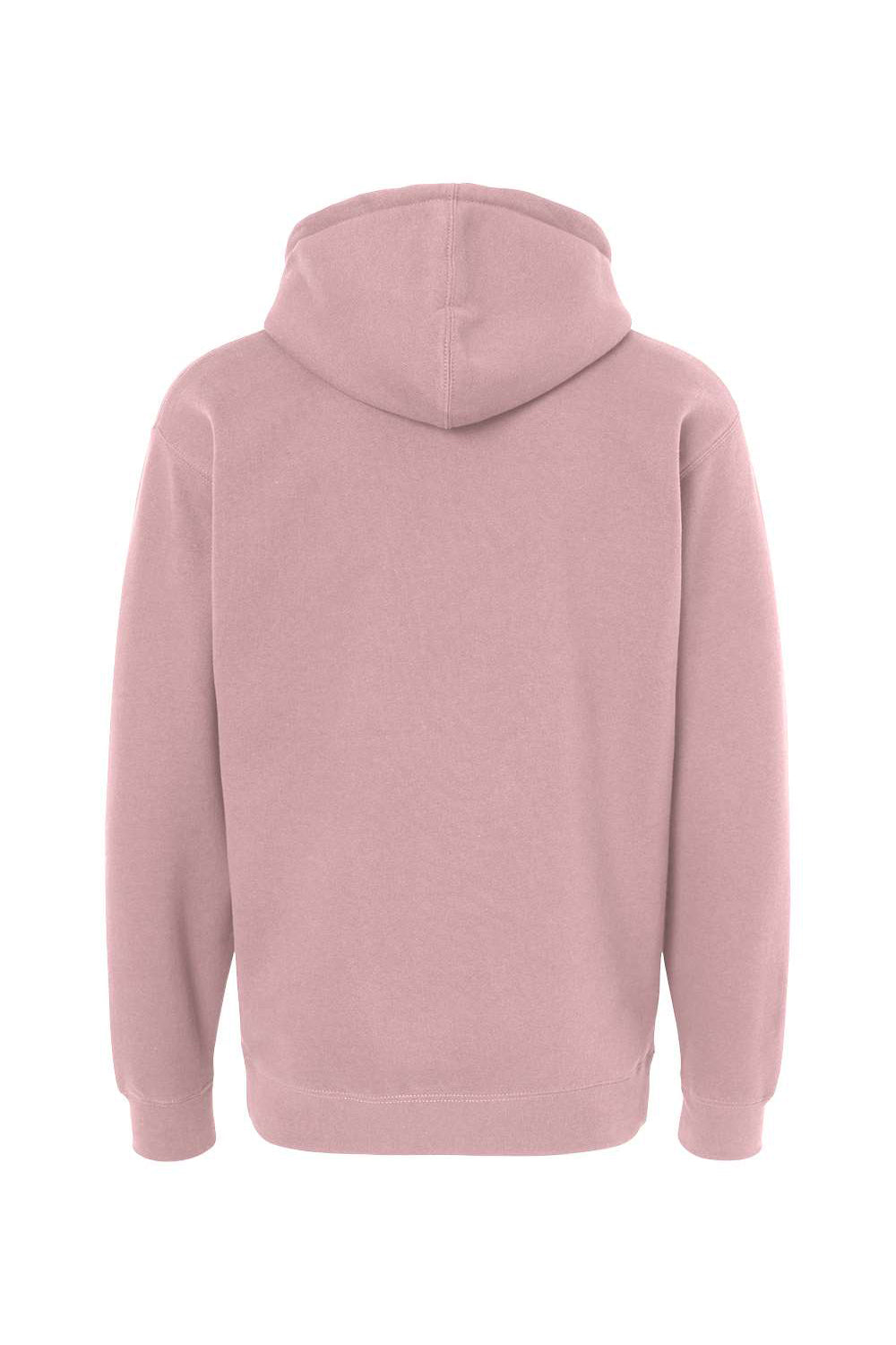 Independent Trading Co. IND4000 Mens Hooded Sweatshirt Hoodie Dusty Pink Flat Back