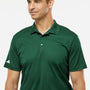 Adidas Mens UV Protection Short Sleeve Polo Shirt - Collegiate Green