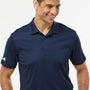 Adidas Mens UV Protection Short Sleeve Polo Shirt - Collegiate Navy Blue