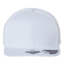Atlantis Hats Mens Sustainable Flat Bill Snapback Hat - White - Closeout