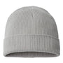 Atlantis Hats Unisex Sustainable Cuffed Beanie - Light Grey