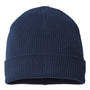 Atlantis Hats Unisex Sustainable Cuffed Beanie - Navy Blue