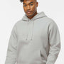 Independent Trading Company Mens Hooded Sweatshirt Hoodie w/ Pouch Pocket - Smoke Grey