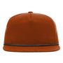 Richardson Mens Umpqua UPF 50+ Snapback Hat - Dark Orange/Black - NEW