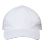 Cap America Hats Mens Relaxed Adjustable Dad Hat - White