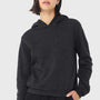 Bella + Canvas Womens Classic Hooded Sweatshirt Hoodie - Heather Dark Grey