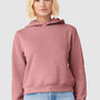 Bella + Canvas Womens Classic Hooded Sweatshirt Hoodie - Mauve