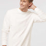 Independent Trading Company Mens Crewneck Sweatshirt - Bone White