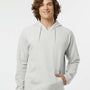 Paragon Mens Vail Performance Moisture Wicking Fleece Hooded Sweatshirt Hoodie - Aluminum Grey - NEW
